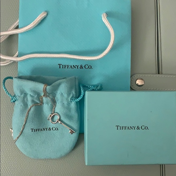 Tiffany & Co. Jewelry - Tiffany & Co. Oval Key Pendant & Chain